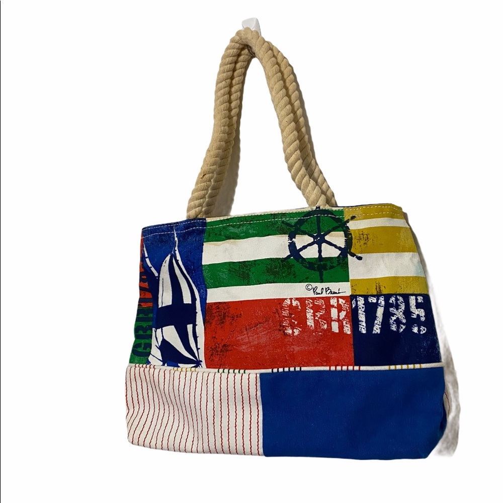 Paul Brent Sailboat Nautical handbag
